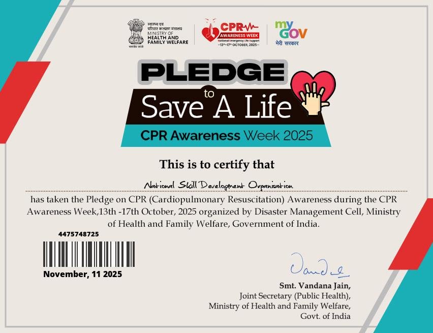 NSDO Pledge Certificate 2